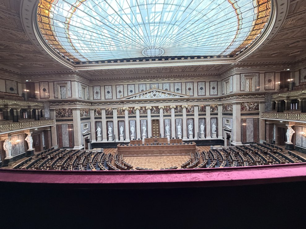 Sitzungssaal Parlament