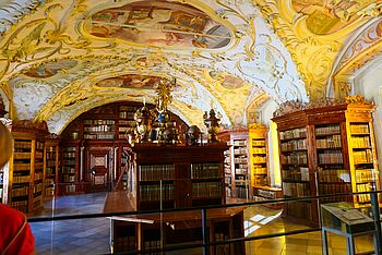 Im Stift Lilienfeld - Bibliothek